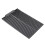 Silicone Draining Board Mat Gray Beige 15x9.8 Inch 1