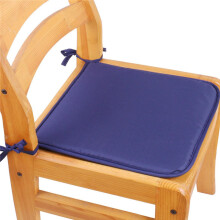 Foam Seat Cushion Square Slip-Resistant with Ties
