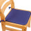Foam Seat Cushion Square Slip-Resistant with Ties 1
