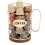K-Cup Storage Basket Gold Round with Handle 1