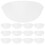Baseball Cap Inserts White Crown Support 20 Pcs 1