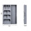 Flatware Drawer Organizer Grey Expandable Cutlery Divider 3