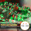 Christmas Cluster Lights 36FT 500LED Clear Wire 16 Modes 8