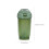 Noiseless Shaker Bottle Green 600ml Leakproof 3
