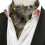 Men's Ascot Scarf Paisley Pattern Wedding Tie 1
