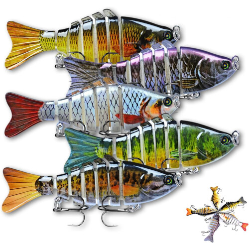 Probero Bionic Swimming Bait Self-Propelled Fishing Lure