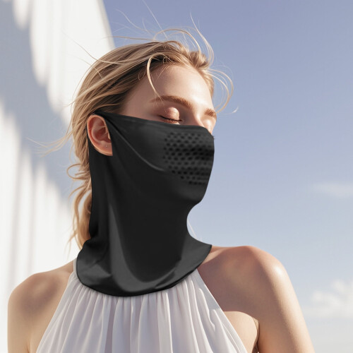 Sunscreen Mask & Neck Protector UPF50+ Breathable Ice Silk