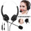 USB Headset with Microphone and Noise-Canceling Earphones 1