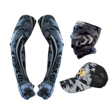 Balaclava Cooling Sleeves Set Gray 4 Pieces