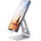 Adjustable Phone Stand Silver for iPhone and Android 1