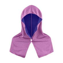 Cooling Hooded Towel for Hot Weather, Quick-Chill Neck Wrap