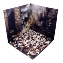 Backdrop Scene Model Layout Display Board 1:12