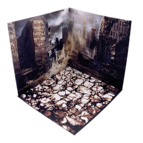 Backdrop Scene Model Layout Display Board 1:12