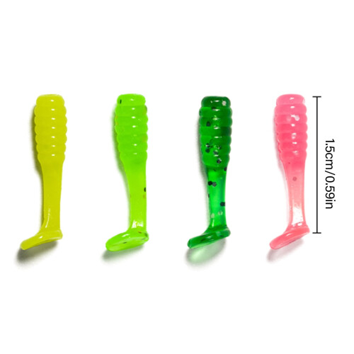 Paddle Tail Swimbaits 5 cm 50 pcs 2