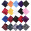 Men's Pocket Squares Set Assorted Colors 20 pcs with Box 3