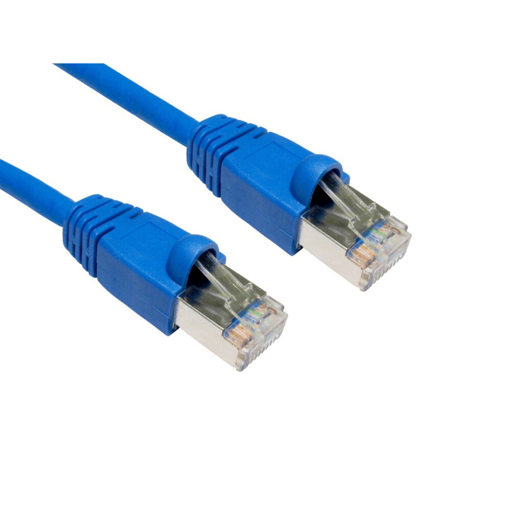 Cms Cables 20Mtr Lszh Snagless Shielded Cat6 Patch Cable Blue 5055781228940