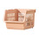 Stackable Storage Baskets with Wheels and Drainage 3-Piece 2