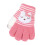 Polyester-Kinderhandschuhe mit Cartoon-Motiven, warm, winddicht, flexibel, Größe 1