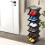 Unbranded Stackable Plastic Shoe Rack Black 4