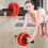 Ab Roller Kit with Resistance Bands Knee Mat Jump Rope 4