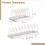 Cookware Organizer Rack with 7 Adjustable Steel Dividers 5