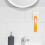 Bathroom Door-Mount Storage Rack with Double Hooks 3