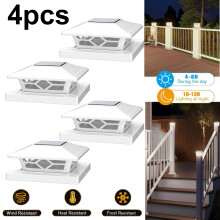 Lampes solaires de terrasse avec interrupteur tactile et indice de protection IP44