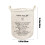Portable Foldable Laundry Basket Lightweight with 2