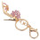 Women's High Heel Keychain Rhinestone Pendant 7