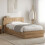 VidaXL vidaXL Bed Frame with Storage Artisan Oak 80 x 200 cm Engineered Wood 1
