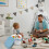 Blue PP Storage Bin with Lid 1 Piece 2