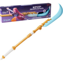 Nerf KPop Demon Hunters Mira's Curved Moon Sword Foam Blade, 36 Inches