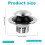 Sink Stopper with Removable Filter 2PCS 2
