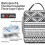 Boho Chic Soft Cooler Bag Insulated Waterproof 12L 4