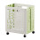 Wheeled Laundry Storage Basket Plastic Organizer 2