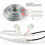 LED Rope Light Warm White 30 Ft Waterproof Cuttable 7