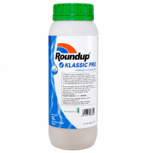 Unkrautvernichter Roundup 360 Classic Pro – Konzentriertes Totalherbizid auf Glyphosatbasis, 1 L, für Garten, Rasen, Einfahrt & Terrasse