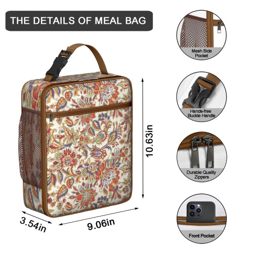 Boho Lunch Kit Waterproof Insulated Bag 1 pc 1