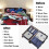 Packing Cubes Set Navy Blue Polyester 6-Piece 4