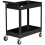 Workshop Trolley with Wheels, 2 Shelves, 150kg Load 2