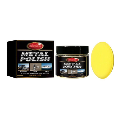 JAKEHOE Metal Polish Rust Remover Cleaner Restores Shine Easy Use Multi-Purpose