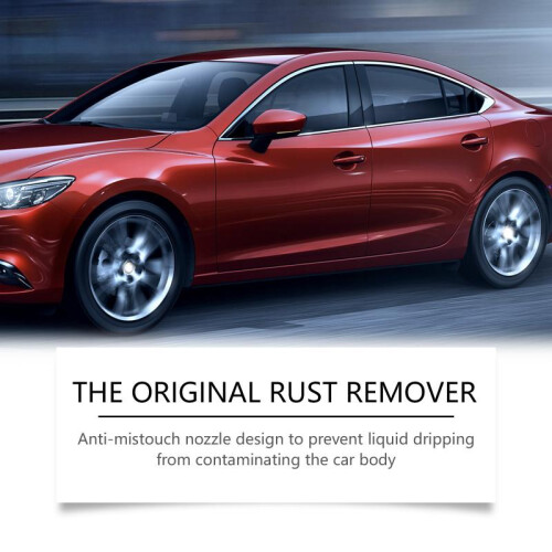 RAYHONG Car Rust Cleaner & Brightener Gloss Renew Gentle Rust Removal Spray 1