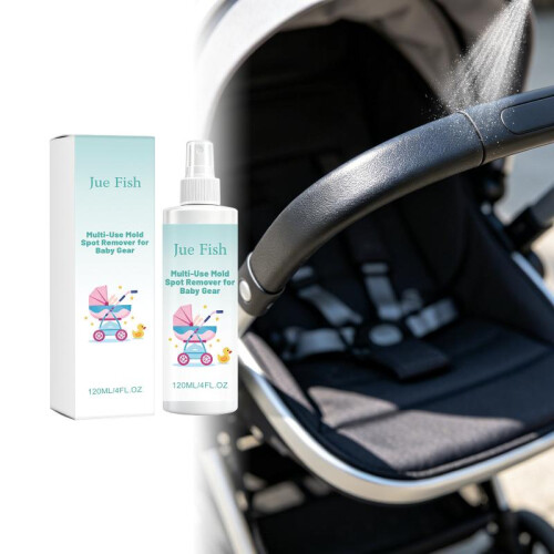 JUE FISH Multi-Purpose Baby Mildew Stain Remover Gentle Formula Cleaner for Home Use 1