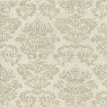 (Gold/Cream) Adira Damask Textured Wallpaper Muriva