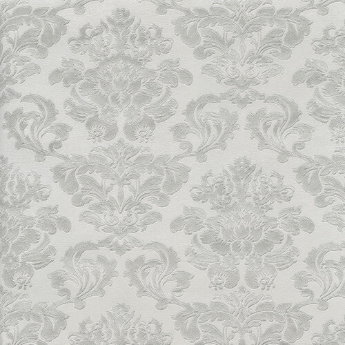 Muriva (Silver/Grey) Adira Damask Textured Wallpaper Muriva