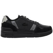(6.5, BLK/SIL) LACOSTE_SHOES_TCLIP
