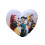 KPop Demon Hunters Heart Shaped Filled Cushion 1