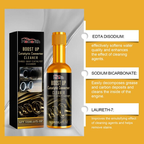 Homonth Catalytic Converter Cleaner - Engine Internal Cleaner Without Disassembly, Exhaust Carbon Cleaner 2