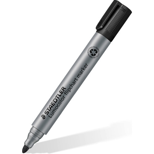 Staedtler Staedtler 356 Lumocolor Flipchart Marker Black