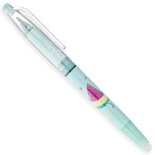 (Soft Green/ Black Ink) Pilot FriXion Ball Erasable Rollerball Pen, Pool Party Edition